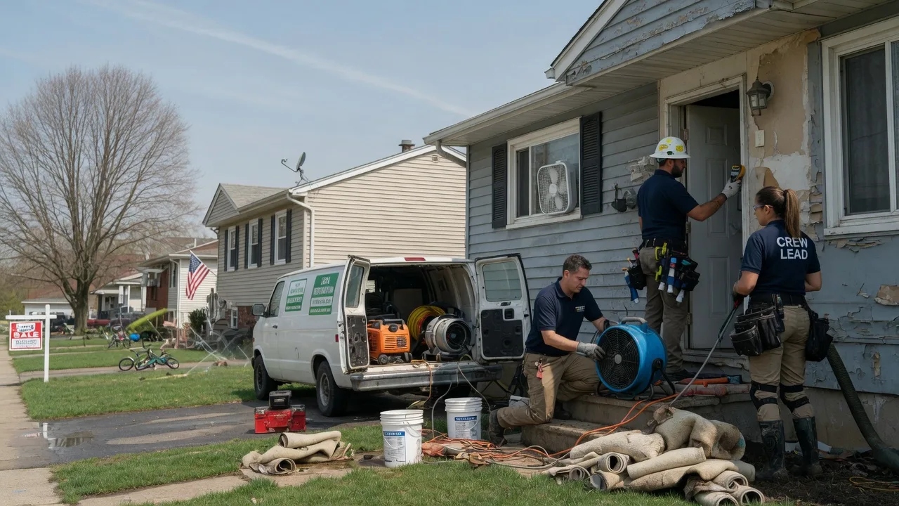 Flood Cleanup in Coalport, PA near me