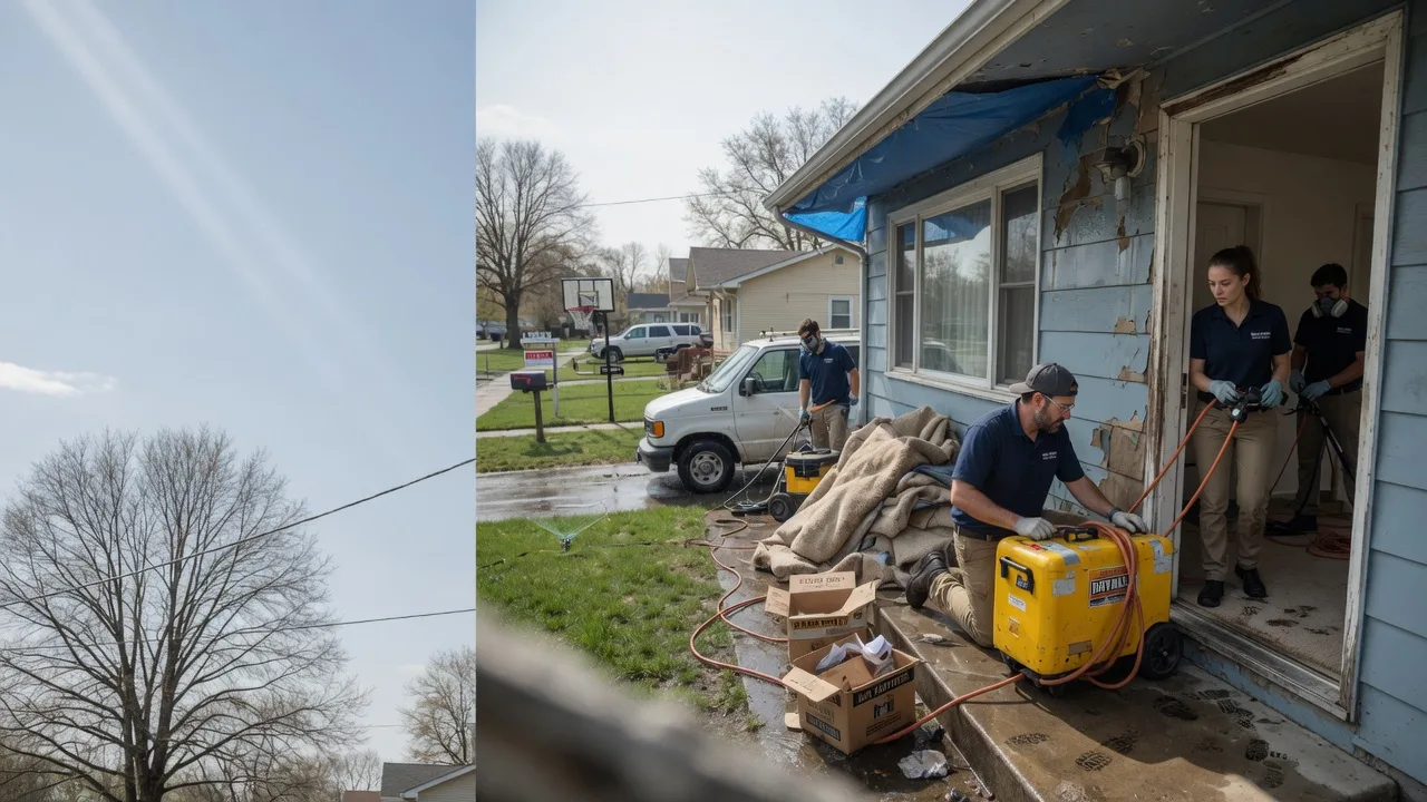 Basement Flood Cleanup in Coalport, PA near me